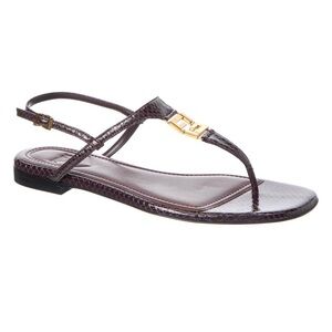 Fendi Fold Flat Snakeskin